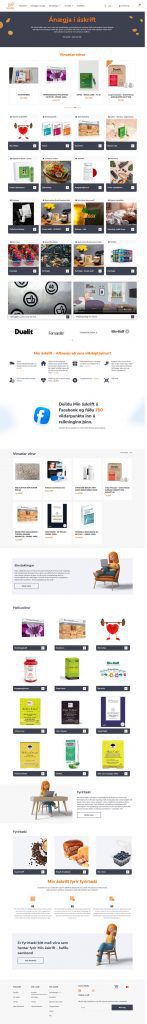 Mínáskrift er áskritarsíða og netverslun í WooCommerce